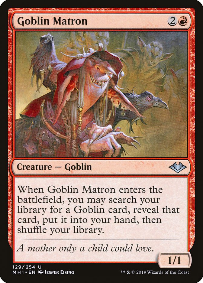 Goblin Matron [Modern Horizons] | Galactic Gamez