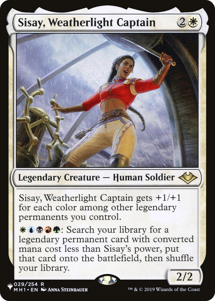 Sisay, Weatherlight Captain [Secret Lair: From Cute to Brute] | Galactic Gamez