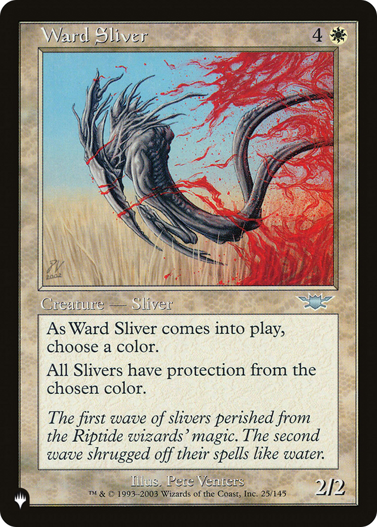 Ward Sliver [The List] | Galactic Gamez