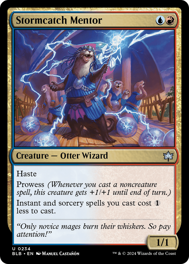 Stormcatch Mentor [Bloomburrow] | Galactic Gamez