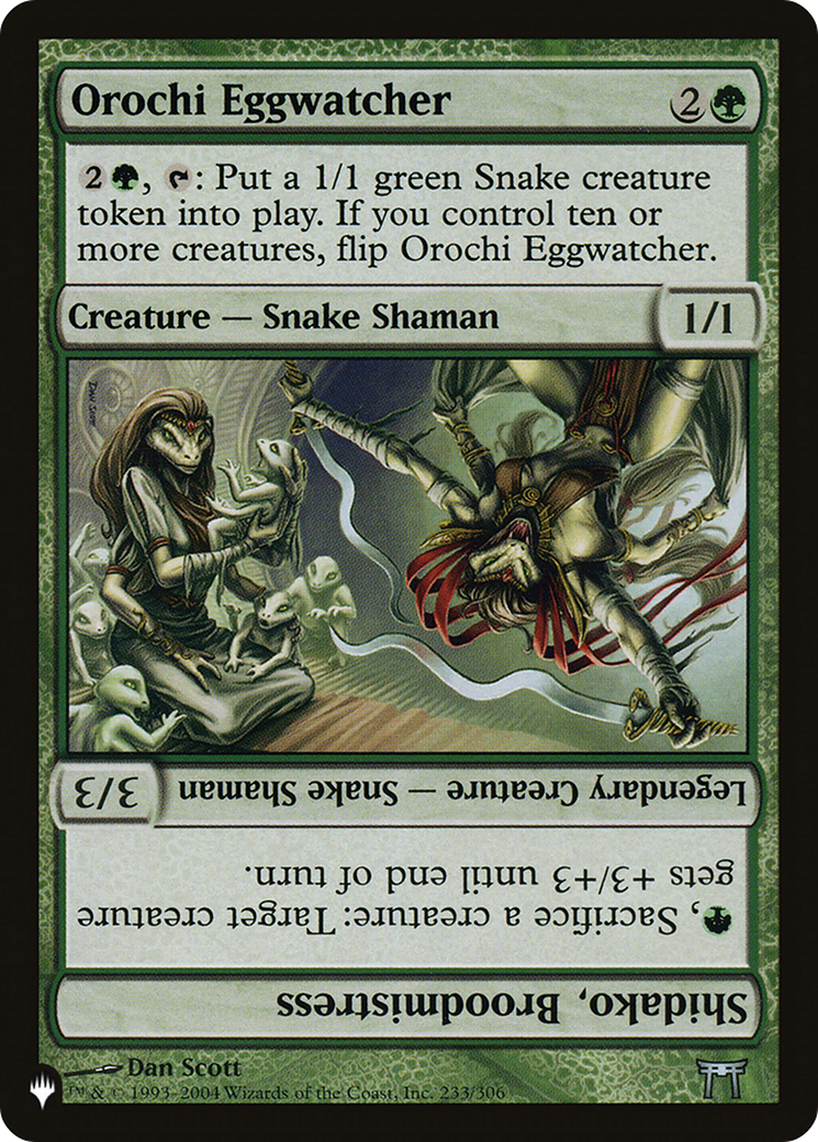Orochi Eggwatcher // Shidako, Broodmistress [The List] | Galactic Gamez