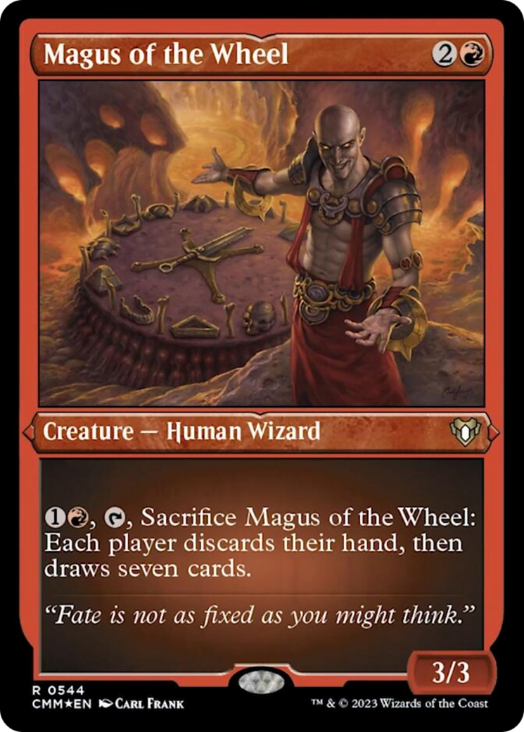 Magus of the Wheel (Foil Etched) [Commander Masters] | Galactic Gamez