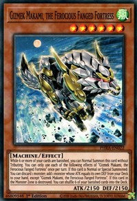 Gizmek Makami, the Ferocious Fanged Fortress [PHRA-EN022] Super Rare | Galactic Gamez