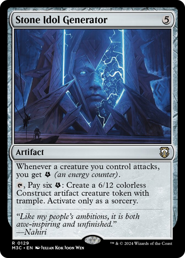 Stone Idol Generator [Modern Horizons 3 Commander] | Galactic Gamez