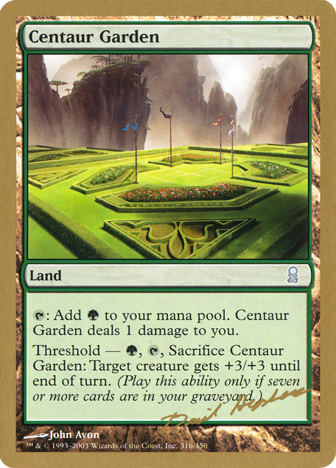 Centaur Garden (Dave Humpherys) [World Championship Decks 2003] | Galactic Gamez