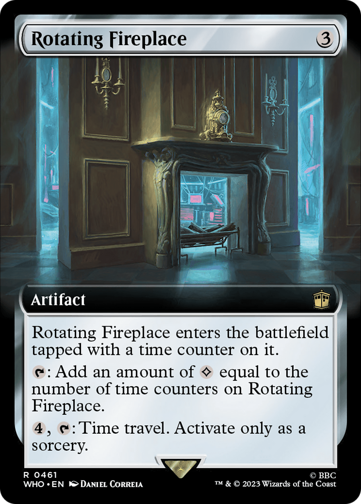 Rotating Fireplace (Extended Art) [Doctor Who] | Galactic Gamez