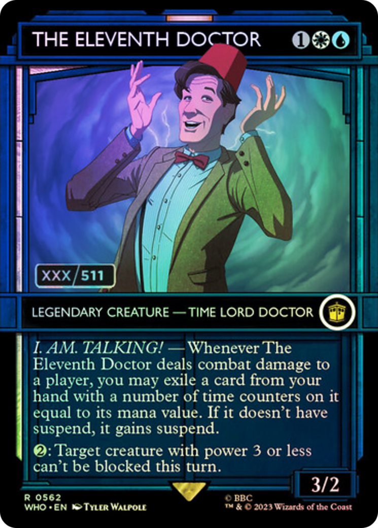 The Eleventh Doctor (Serial Numbered) [Doctor Who] | Galactic Gamez