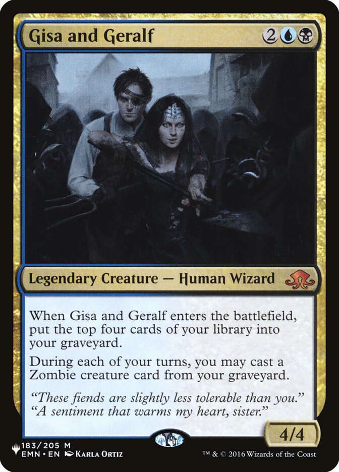Gisa and Geralf [The List] | Galactic Gamez