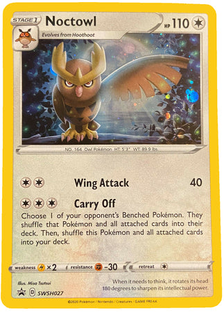 Noctowl (SWSH027) [Sword & Shield: Black Star Promos] | Galactic Gamez