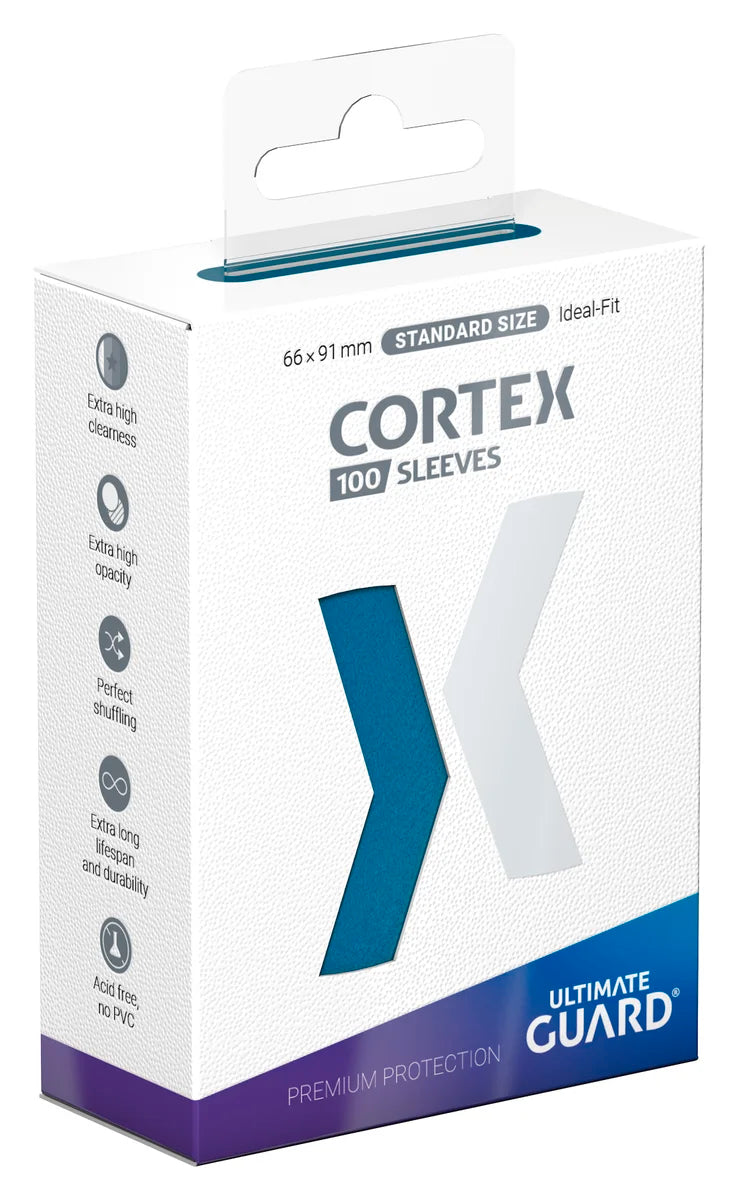 Cortex Standard Matte Sleeves - Petrol | Galactic Gamez