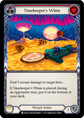 Timekeeper's Whim (Red) [EVR134] (Everfest)  1st Edition Rainbow Foil | Galactic Gamez