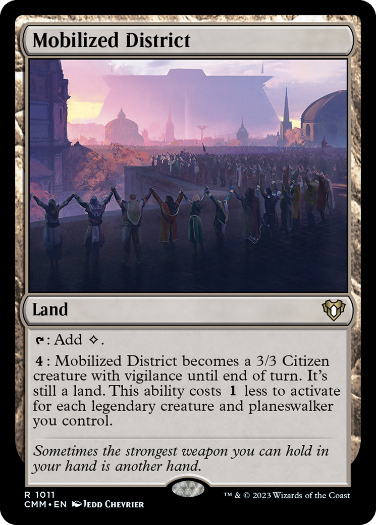 Mobilized District [Commander Masters] | Galactic Gamez
