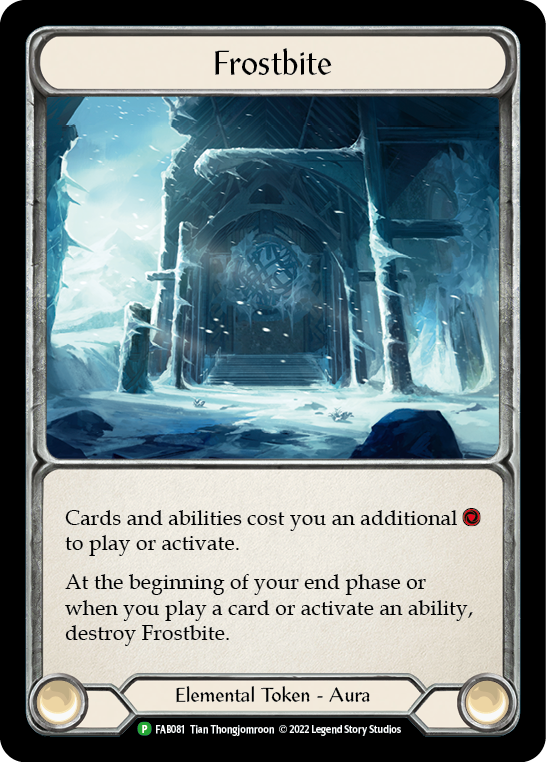 Frostbite [FAB081] (Promo)  Cold Foil | Galactic Gamez