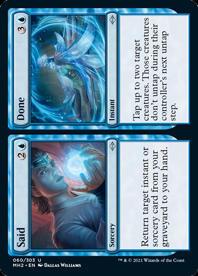 Said // Done [Modern Horizons 2] | Galactic Gamez