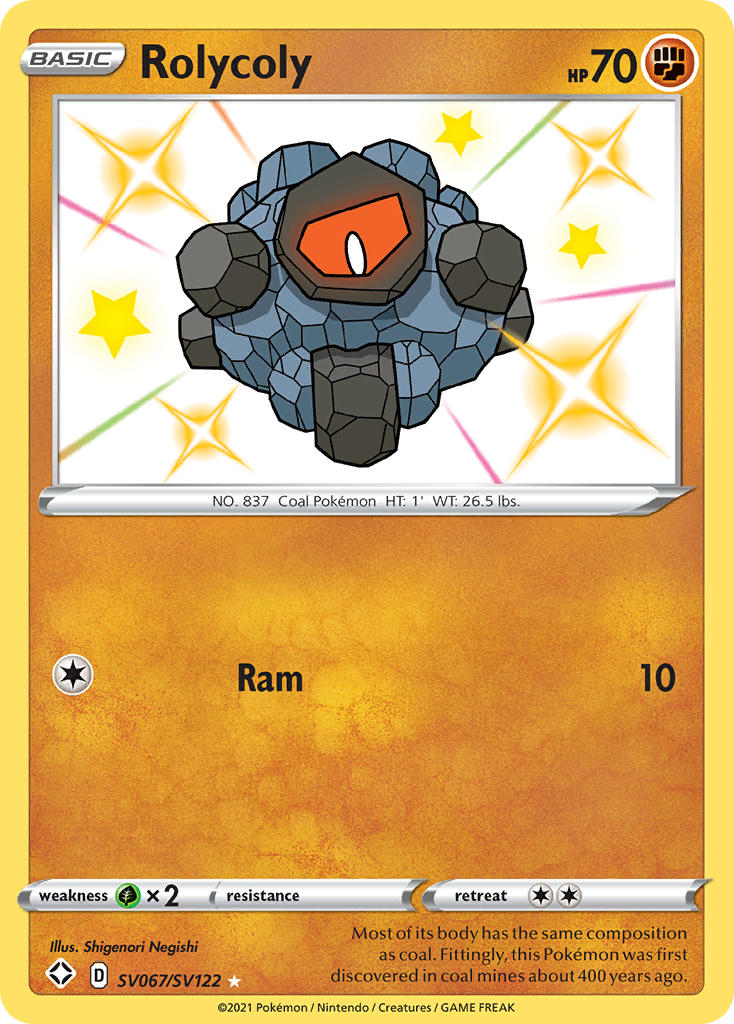 Rolycoly (SV067/SV122) [Sword & Shield: Shining Fates] | Galactic Gamez