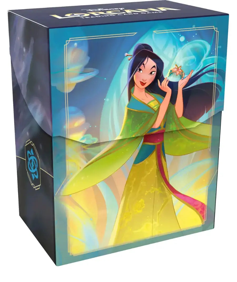 Disney - Lorcana Fabled Card Deck Case - Mulan | Galactic Gamez