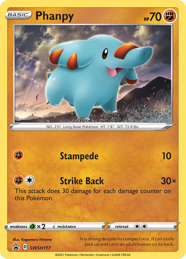 Phanpy (SWSH117) [Sword & Shield: Black Star Promos] | Galactic Gamez