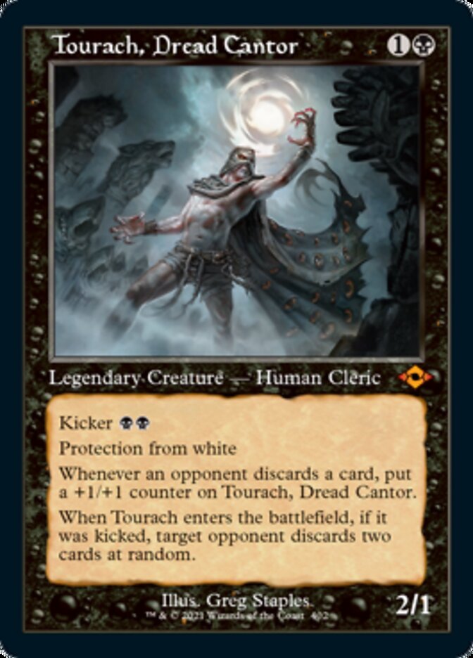 Tourach, Dread Cantor (Retro Foil Etched) [Modern Horizons 2] | Galactic Gamez