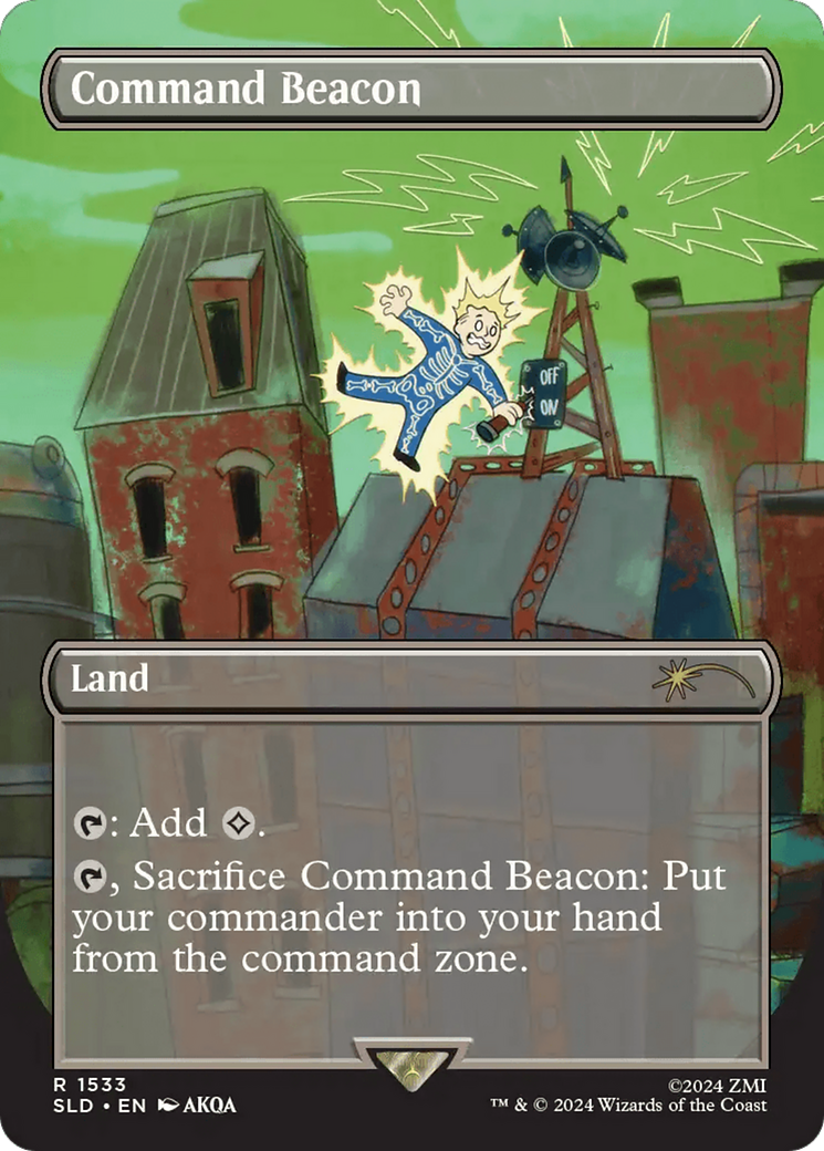 Command Beacon (Rainbow Foil) [Secret Lair Drop Series] | Galactic Gamez