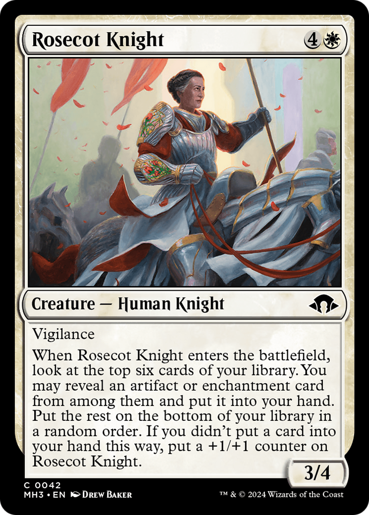 Rosecot Knight [Modern Horizons 3] | Galactic Gamez