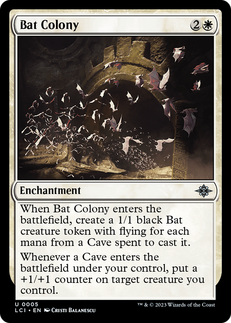 Bat Colony [The Lost Caverns of Ixalan] | Galactic Gamez