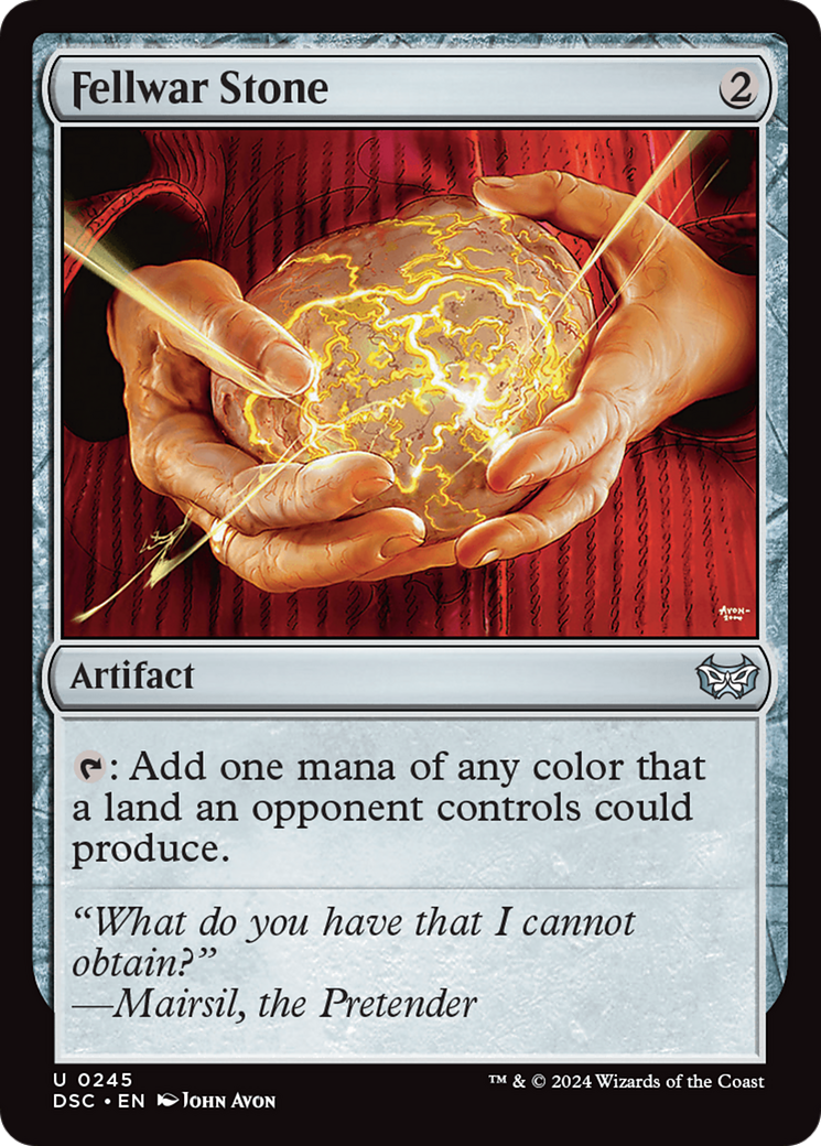 Fellwar Stone [Duskmourn: House of Horror Commander] | Galactic Gamez