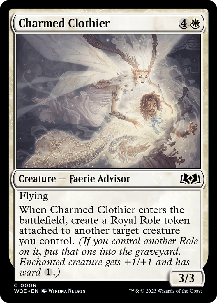 Charmed Clothier [Wilds of Eldraine] | Galactic Gamez