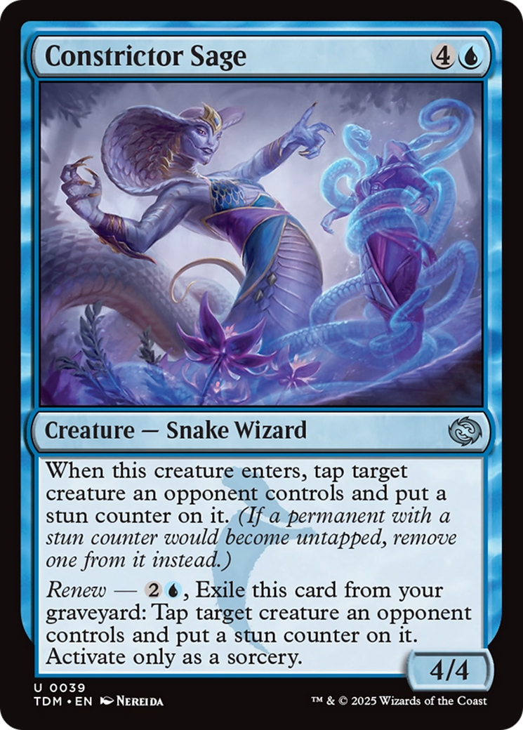 Constrictor Sage [Tarkir: Dragonstorm] | Galactic Gamez