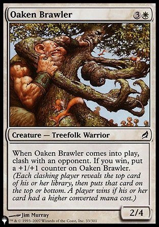 Oaken Brawler [The List] | Galactic Gamez