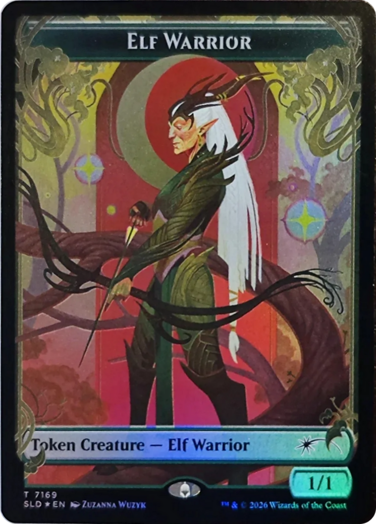 Elf Warrior Token (7169) [Secret Lair Drop Series] | Galactic Gamez