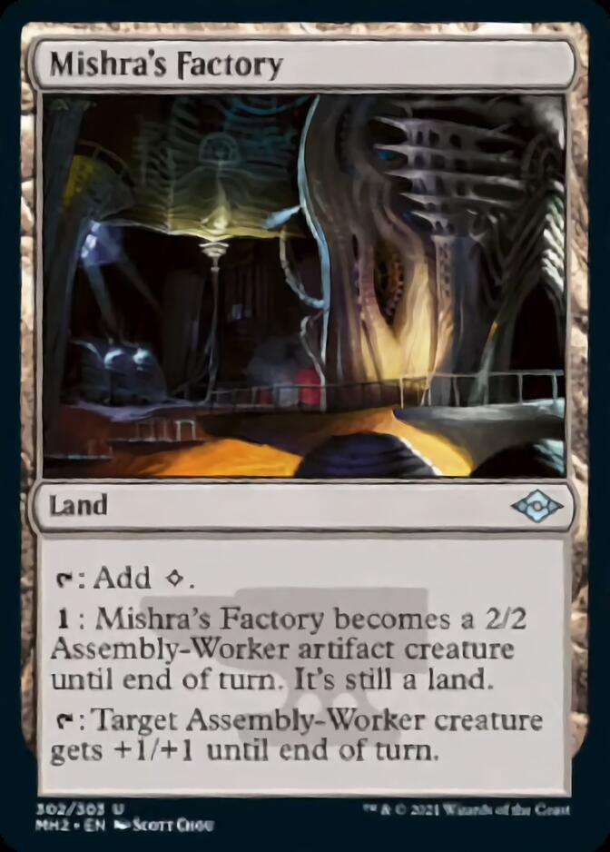 Mishra's Factory (Foil Etched) [Modern Horizons 2] | Galactic Gamez