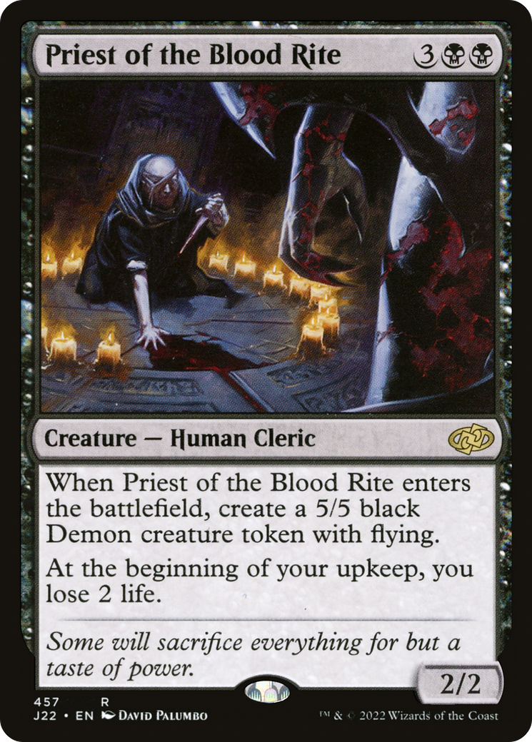 Priest of the Blood Rite [Jumpstart 2022] | Galactic Gamez