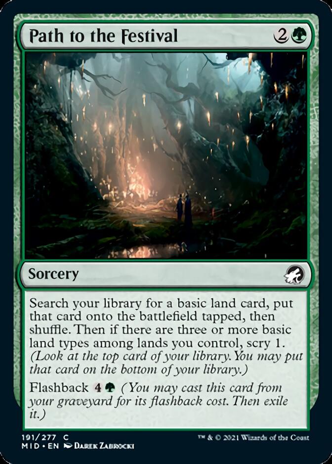 Path to the Festival [Innistrad: Midnight Hunt] | Galactic Gamez