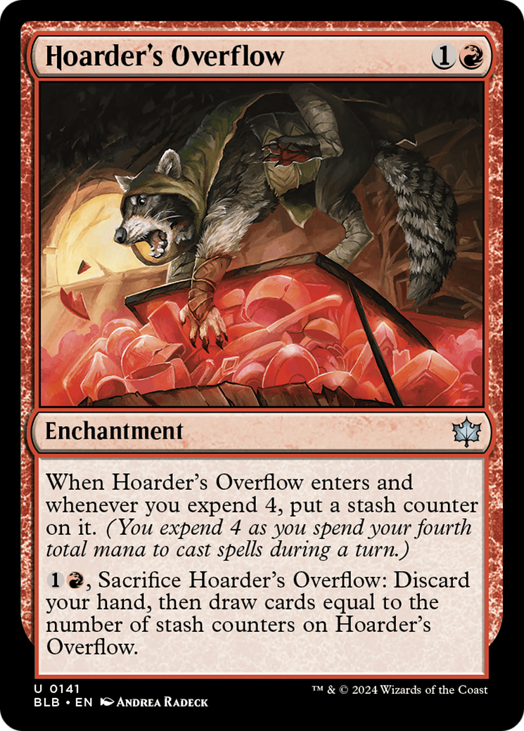 Hoarder's Overflow [Bloomburrow] | Galactic Gamez