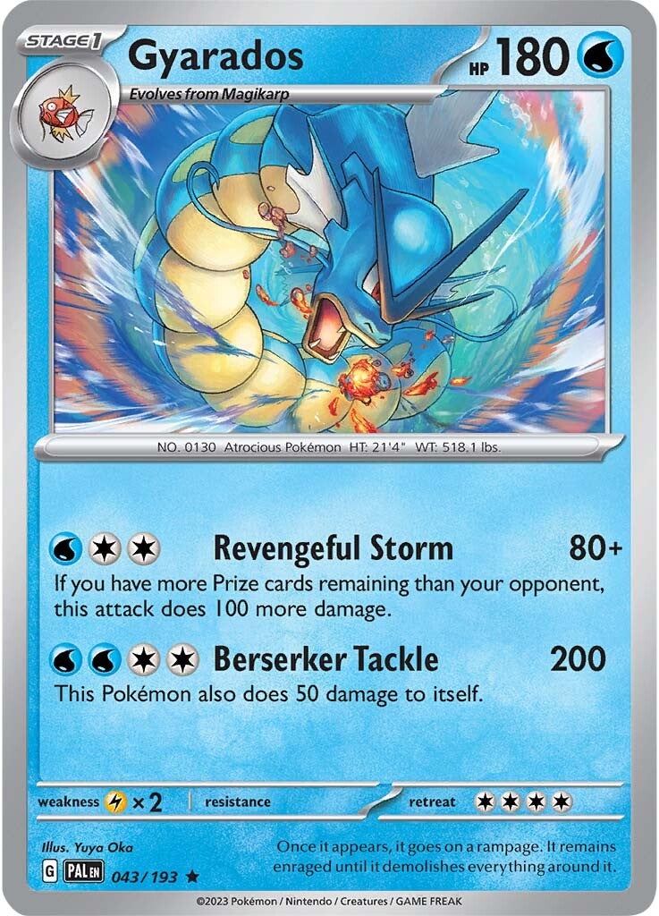 Gyarados (043/193) [Scarlet & Violet: Paldea Evolved] | Galactic Gamez