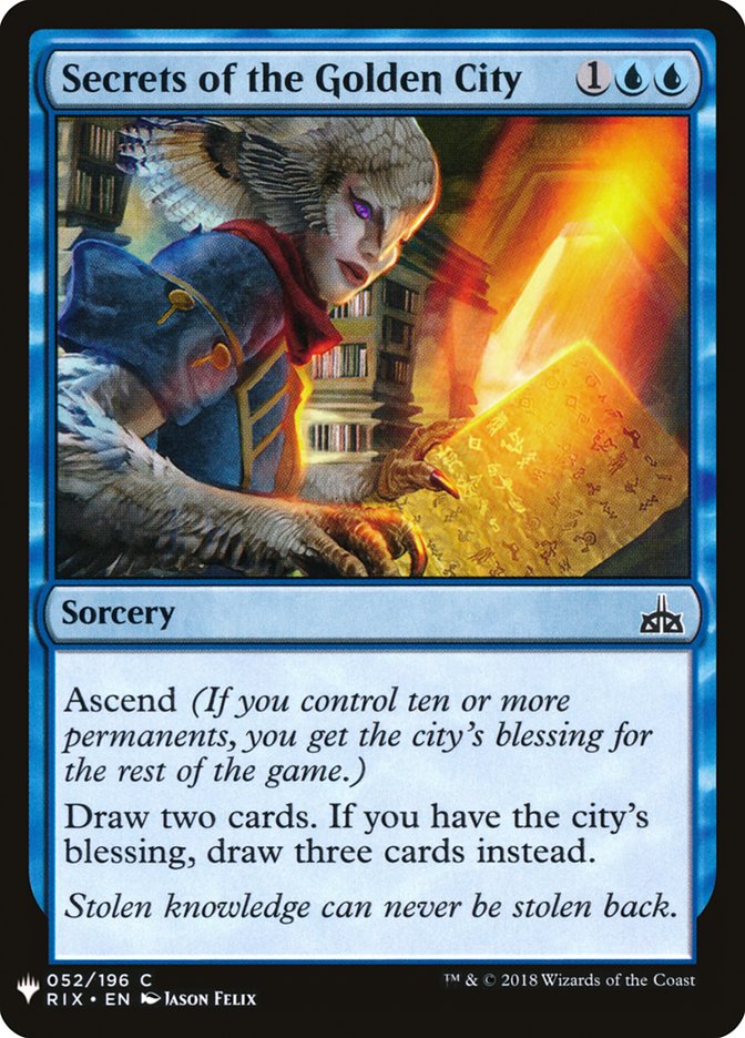 Secrets of the Golden City [Mystery Booster] | Galactic Gamez
