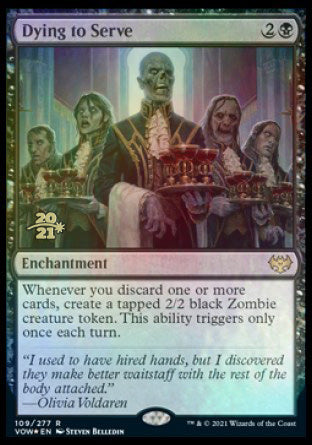 Dying to Serve [Innistrad: Crimson Vow Prerelease Promos] | Galactic Gamez