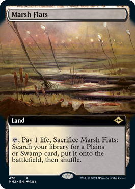 Marsh Flats (Extended Art) [Modern Horizons 2] | Galactic Gamez