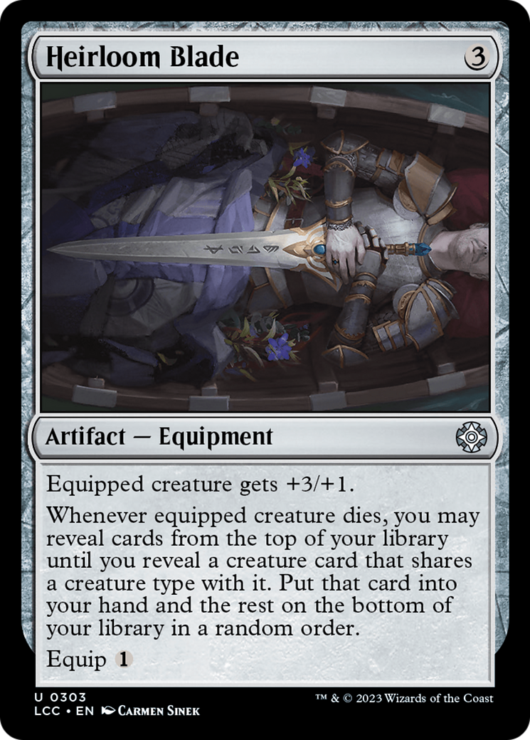 Heirloom Blade [The Lost Caverns of Ixalan Commander] | Galactic Gamez