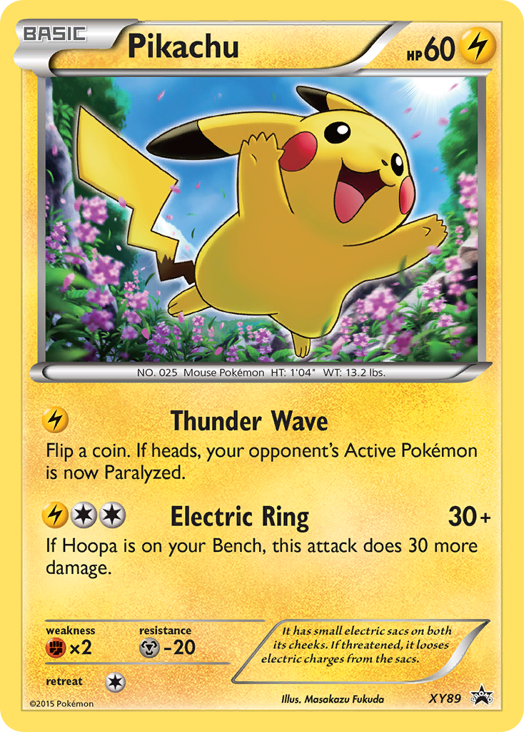 Pikachu (XY89) (Collector Chest) [XY: Black Star Promos] | Galactic Gamez