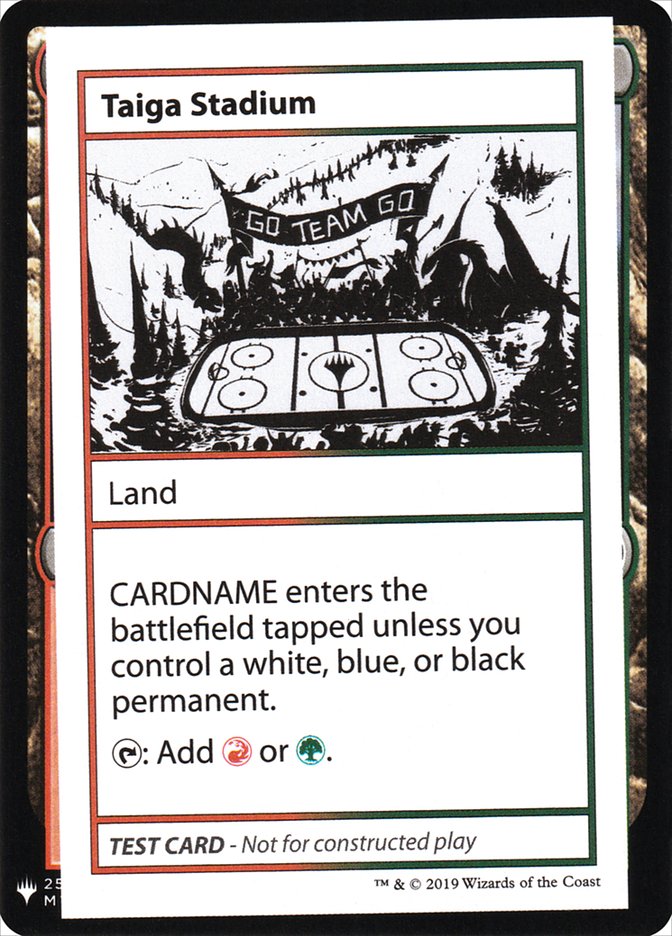 Taiga Stadium [Mystery Booster Playtest Cards] | Galactic Gamez
