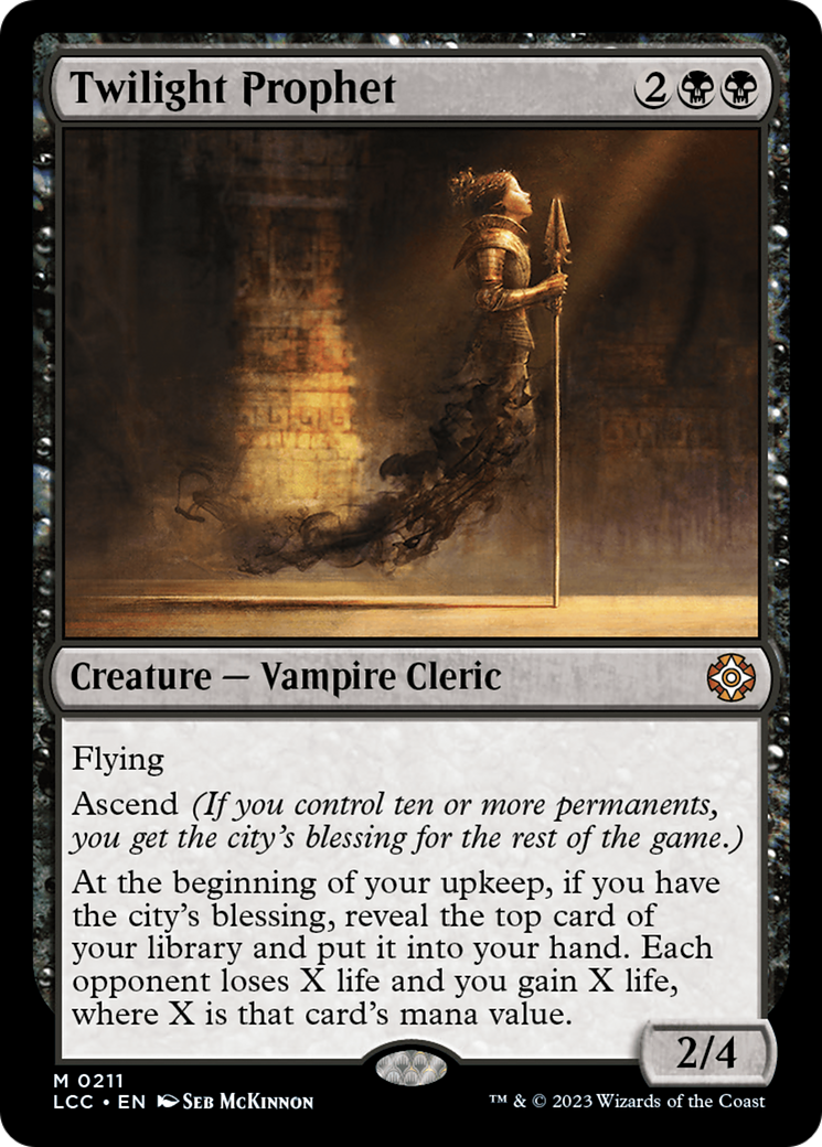 Twilight Prophet [The Lost Caverns of Ixalan Commander] | Galactic Gamez