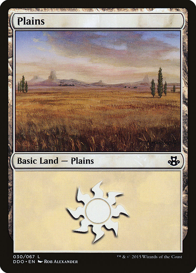 Plains (30) [Duel Decks: Elspeth vs. Kiora] | Galactic Gamez