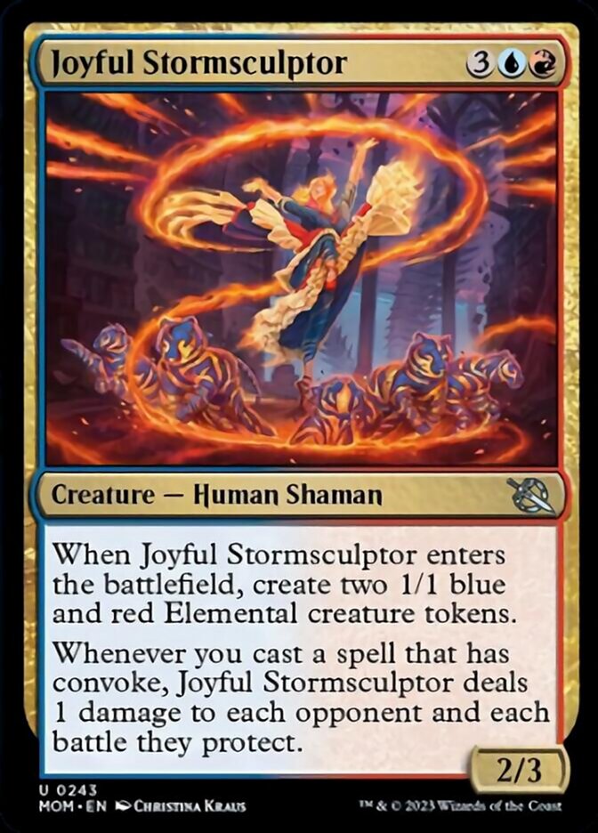 Joyful Stormsculptor [March of the Machine] | Galactic Gamez