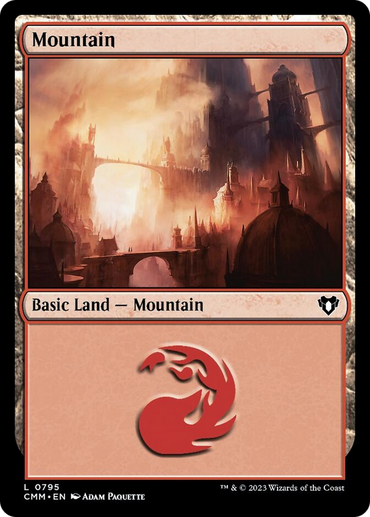 Mountain (795) [Commander Masters] | Galactic Gamez