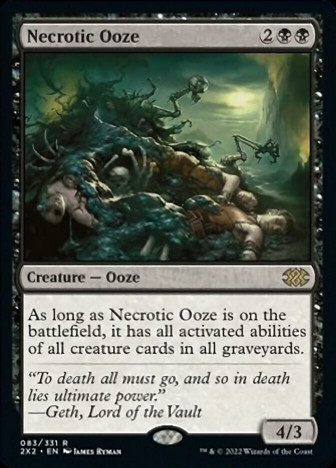 Necrotic Ooze [Double Masters 2022] | Galactic Gamez