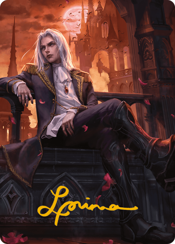 Sorin of House Markov Art Card (Gold-Stamped Signature) [Modern Horizons 3 Art Series] | Galactic Gamez