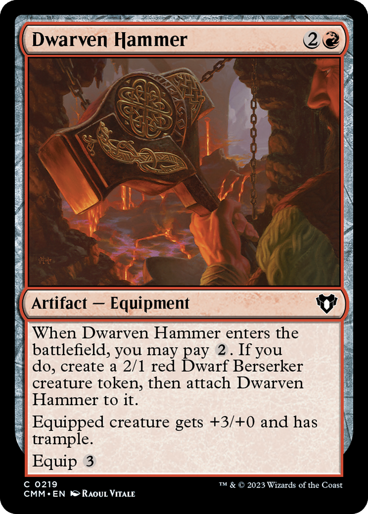 Dwarven Hammer [Commander Masters] | Galactic Gamez