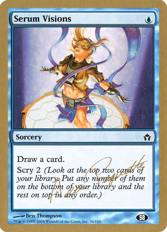 Serum Visions (Aeo Paquette) (SB) [World Championship Decks 2004] | Galactic Gamez
