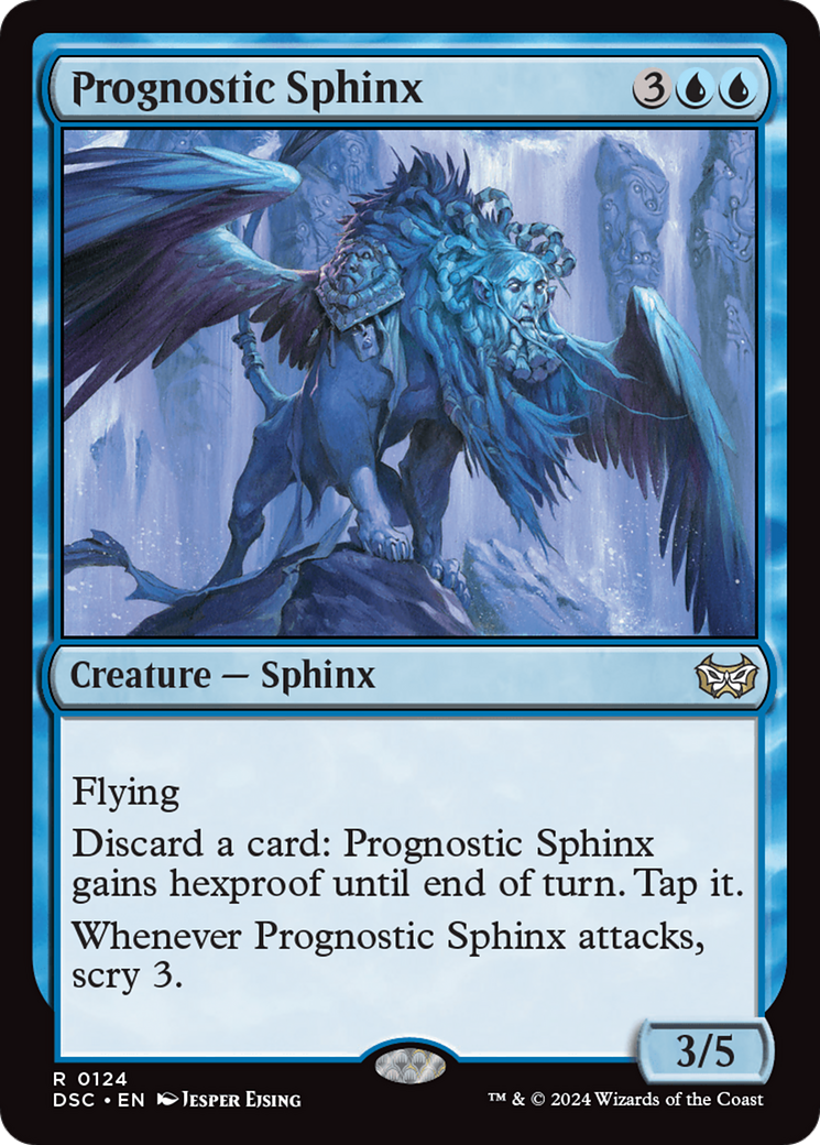 Prognostic Sphinx [Duskmourn: House of Horror Commander] | Galactic Gamez